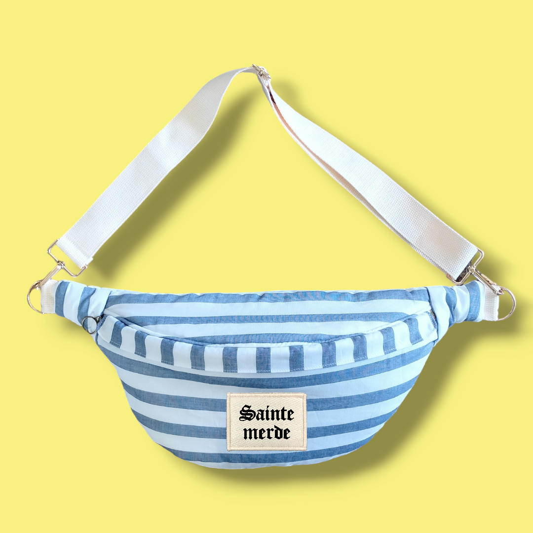 Collab Popotinandco / BANANA-BLABLA fleurie Taille L + 1 PATCH-BLABLA