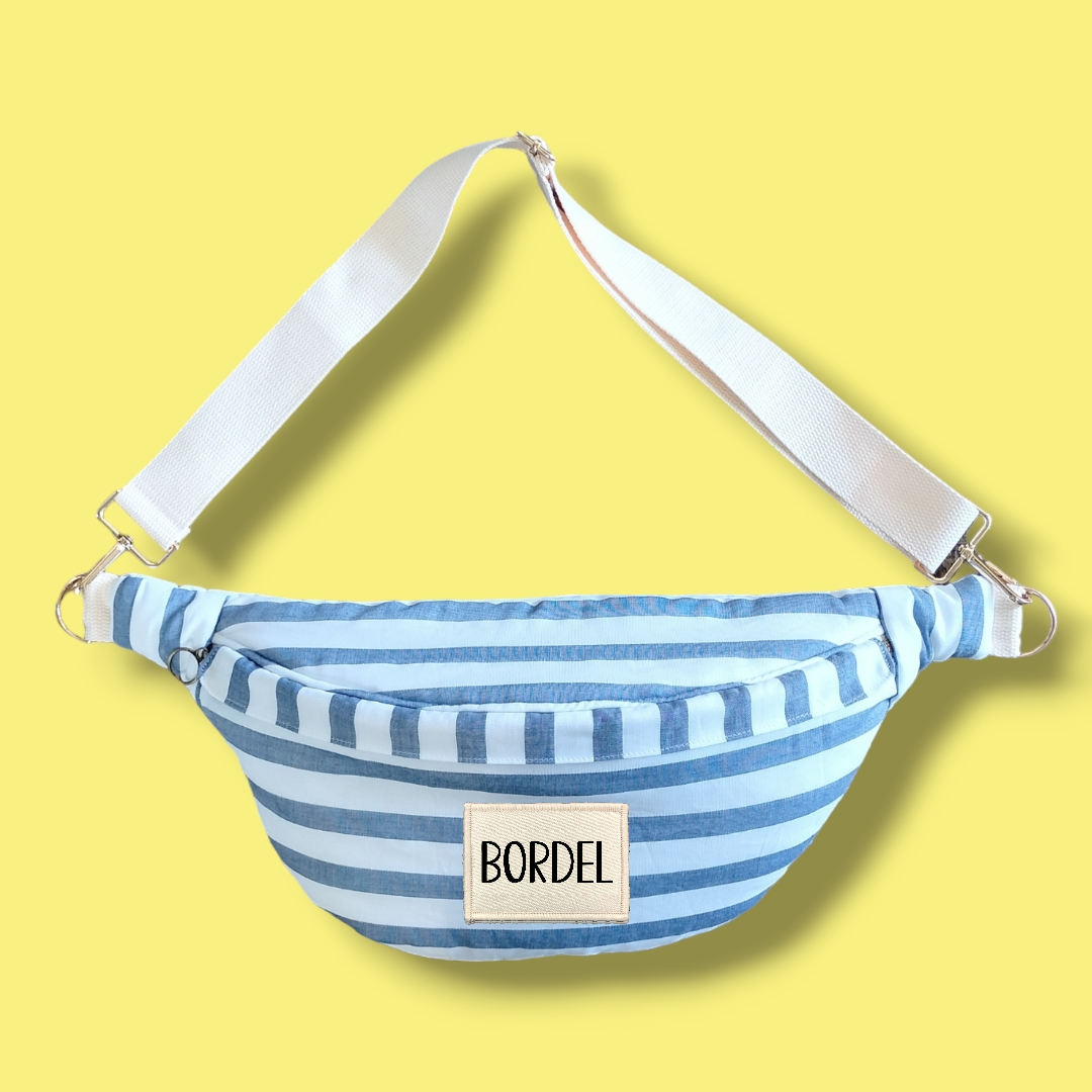 Collab Popotinandco / BANANA-BLABLA fleurie Taille L + 1 PATCH-BLABLA